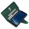 thumbnail image 2 of Case for Samsung Galaxy S8 Magnetic Leather Zipper Wallet Cover Card Holder, 2 of 5