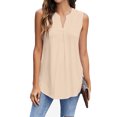 thumbnail image 2 of LYMAYTER T-Shirts pour Femmes Été Automne T-Shirts Assortis pour Femmes Mode Chandail Doux Ample S-2TG, 2 of 8