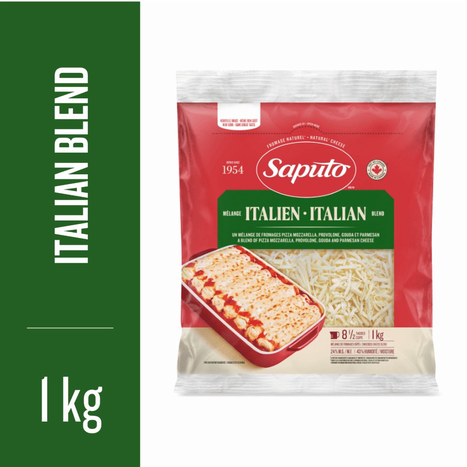 Saputo Italian Blend Shredded Cheese