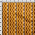 thumbnail image 3 of oneOone Tissu Tabby en Soie Imprimé Chevron Ikat BTY 42 Pouces de Large, 3 of 4