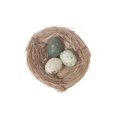 thumbnail image 1 of Triple Œuf Sur Le Nid Vert Avec Des Taches D'Or - Ensemble De 2, 1 of 2