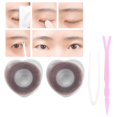 thumbnail image 3 of FAGINEY 1200pcs Double Eyelid Tape Invisible Self-adhesive Double Eyelid Strip Sticker Eye Makeup Tool, Self-adhesive Double Eyelid Strip,Double Eyelid Tape, 3 of 7