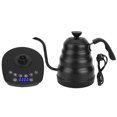 thumbnail image 1 of Electric Coffee Kettle, Black EU Plug Coffee Kettle, Temperature Adjustable For Home Office Contain Coffee Tea, 1 of 8