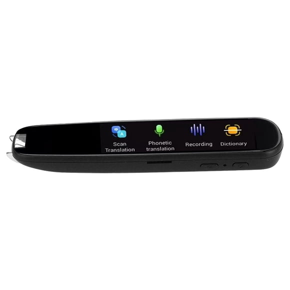 Scanner de Stylo Traducteur Écran Tactile, Stylo de Lecture Numérique Enlumineur Lecteur de Stylo Appareil Portable en Ligne pour Réunions d'Apprentissage Voyage
