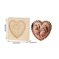 thumbnail image 2 of Moulds for DIY Baking Craft Embossing Wooden Cookie Set Decorative Tools for Christmas Thanksgiving Kitchen, 2 of 6