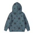 thumbnail image 3 of FAOWME Sweat à Capuche Imprimé à Manches Longues pour Filles Chandail-Over Marine 4-5 Ans, 3 of 4