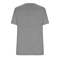 thumbnail image 2 of Hauts Grande Taille pour Femmes Mode Décontractée Imprimée Manches Courtes Tee-Shirt Ample Grande Taille Blouse Col en V Shorts Grande Taille pour Femmes, 2 of 5