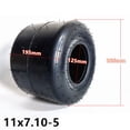 thumbnail image 1 of Go Kart Tires 10x4.50-5 11x7.10-5 Competitive Kart Front and Rear Tubeless Tires, 1 of 7