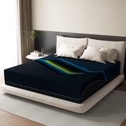 Crystli 12 Inch Queen Size Gel Memory Foam Mattress in a Box