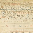thumbnail image 1 of Ahgly Company Indoor Square Abstract Khaki Gold Abstract Area Rugs, 5' Square, 1 of 6
