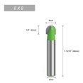 thumbnail image 1 of Lefu 1pc 8mm Shank Ball Nose End Mill Round Nose Cove CNC Milling Bit Radius Core, 1 of 6