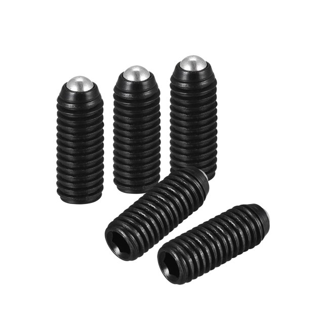 Unique Bargains Ball Point Set Screws, M5 x 16mm High Carbon Steel Metric Spring Hex Socket Grub Screw 10 Pack
