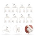 thumbnail image 4 of Miangastore Curtain Track Rollers Beige 50Pcs 1.2In Easy Installation Home Use, 4 of 8