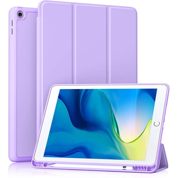 Funbiz Case for Apple iPad 9th 8th 7th Generation 10.2 inch Case Cover with Pencil Holder