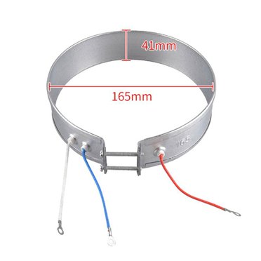 Élément Chauffant de Cuisine Électrique Bande Mince 165mm Chauffe-Eau Électrique 220V750W