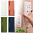 thumbnail image 2 of 2 Pcs Wall-Mount Self Adhesive Power Strip Holder Plug & Extension Organiser, 2 of 8