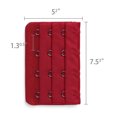 thumbnail image 3 of INSPIRE CHIC Women's 3 Rows 4 Hooks Bra Extenders Straps Extension, 3 of 5