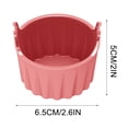 thumbnail image 3 of Air Fryer Egg Poacher Cup | Food Grade Non-Stick Baking Ramekin | Easy Release Round Muffin Tray Insert | Stackable Heat Resistant Bakeware | 6.5x6.5x5cm | Multi-Use | 1 Pack, 3 of 3