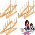 thumbnail image 2 of Qenwkxz 3PCS Wooden Puzzle Storage Rack Jigsaw Puzzle Holder Rack for Puzzle Easel Board Easy to Install Wood Puzzle Display Stand Puzzle Rack Organizer for Adults Craft Collection Lovers, 2 of 7