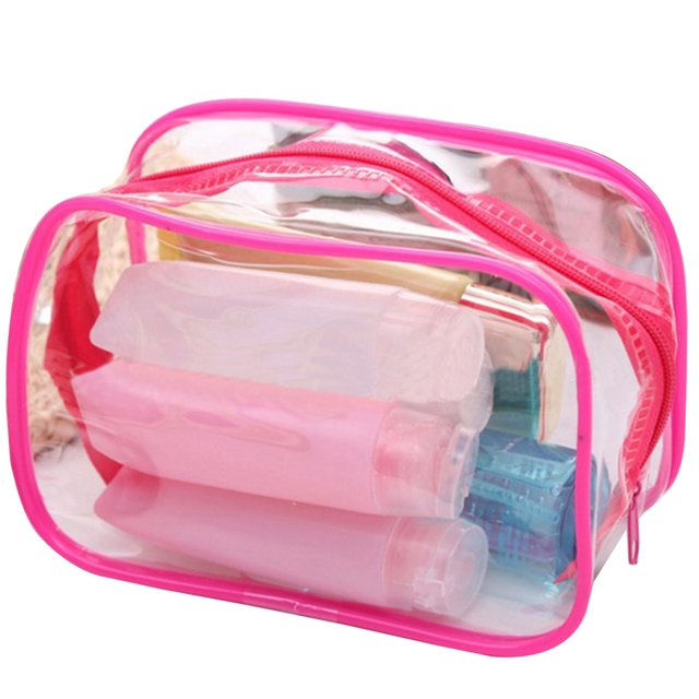 Clear Toiletry Bag Waterproof Portable Makeup Pouch Cosmetic Bag for Women