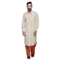 thumbnail image 2 of Atasi Kurta Pathani pour Hommes à Col Classique à Manches Longues Salwar Ensemble de Kurta de Mariage, 2 of 5