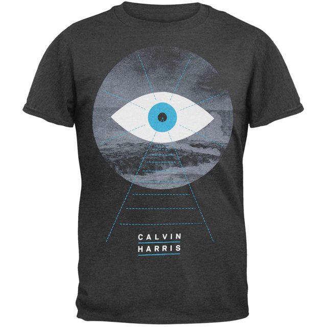 Calvin Harris - Eyes Soft T-Shirt - X-Large