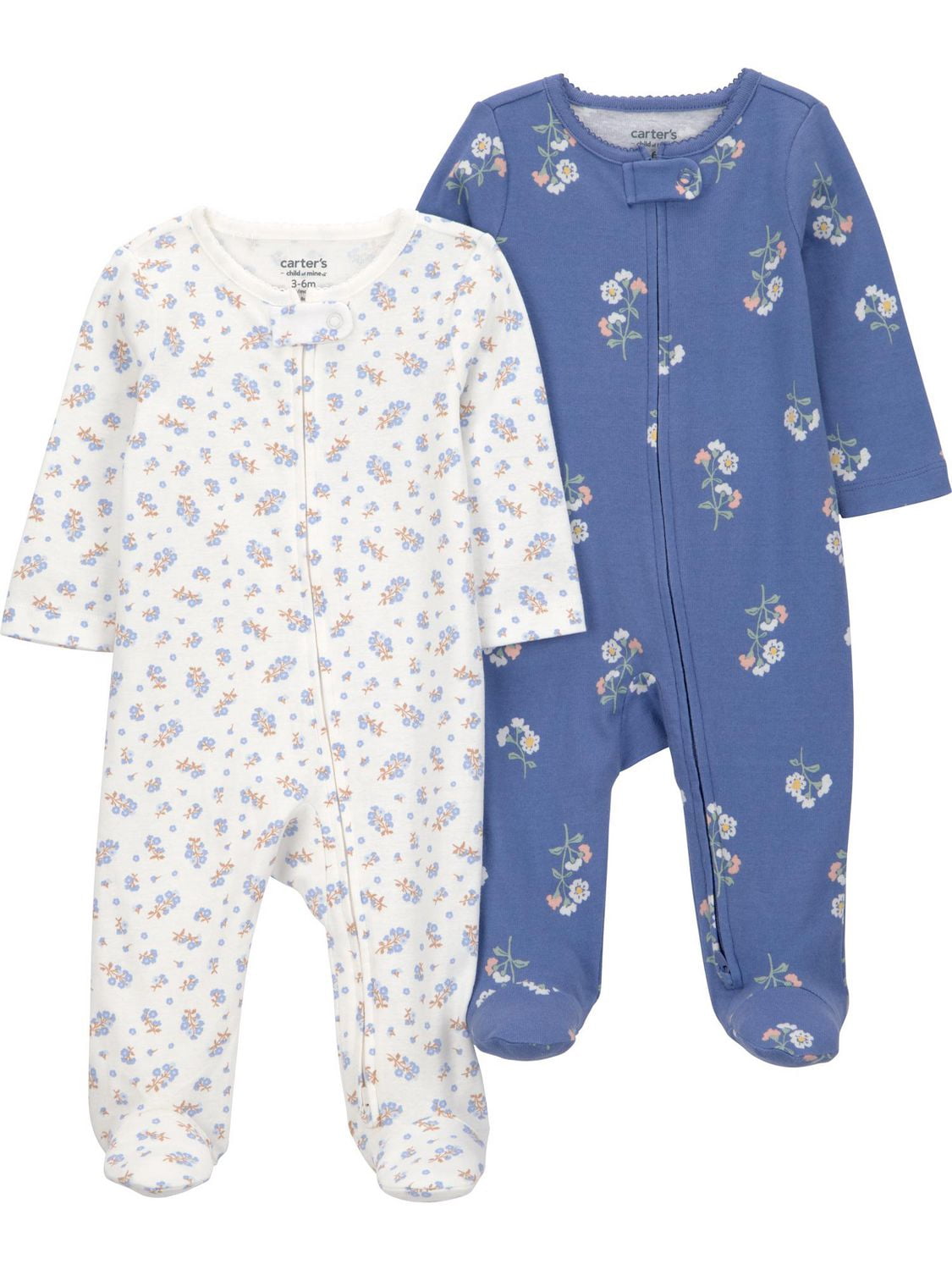Pyjama en coton pour bébé fille Carter's Child of Mine (lot de 2)