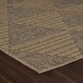 thumbnail image 2 of Rug Branch Hogar Abstract Indoor Outdoor Area Rug, Brown Beige, Modern - Living Room, Bedroom, Dining Room, and Kitchen, 2 of 7