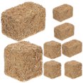 thumbnail image 1 of 8 Pcs Mini Balles de Foin Petites Décoratives Décoration de Table de Foin Rustique Mini Ferme Meule de Foin, 1 of 8