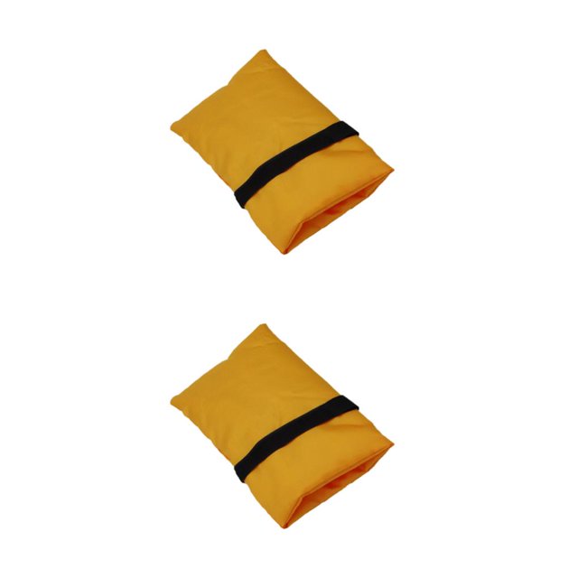 Decodeary Outdoor Frost With Thickened Cover Easy To Thickened Outdoor Cover Mango Yellow 2Set
