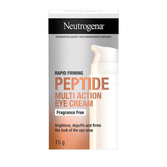 Crème multi-action Yeux Peptide Fermeté express Neutrogena - Peptides - Cernes, fermeté, poches sous les yeux