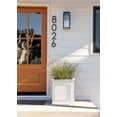 thumbnail image 3 of Veradek Brixton Cube 20"Planter White White, 3 of 9