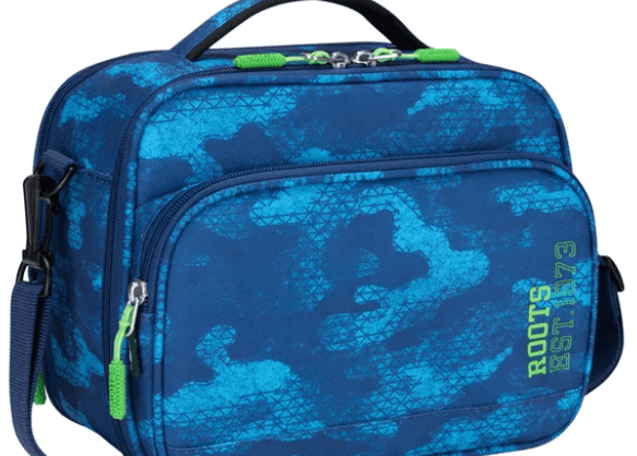 Roots Insulated Lunch Bag BLUE
