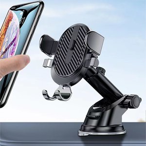 Économies d'été ! WJSXC Accessoires de voiture , Support de téléphone de voiture Mont Super Stable Hook Car Support de téléphonie cellulaire Monter mains-libres Cradles de l'automobile Universal Fit All Smart Phone