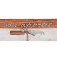 thumbnail image 4 of IH Casa Decor Acacia & Marble Serving Tray W Bon Appetit Inlay & Spreader, 4 of 4