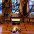 thumbnail image 2 of LSLJS Halloween Decorations Outdoor - Large Cauldron Halloween Decor On Tripod with Timer Lights - Plastic Cauldron Witch Halloween Decorations for Porch Yard Halloween Decorations Party Supplies, 2 of 2