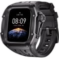 thumbnail image 1 of Mod Kit Stainless Steel Case for Apple Watch Series 10 46mm Rugged Metal Bumper Case Protective Wristband Replacement Band for iWatch 46 mm, 1 of 6