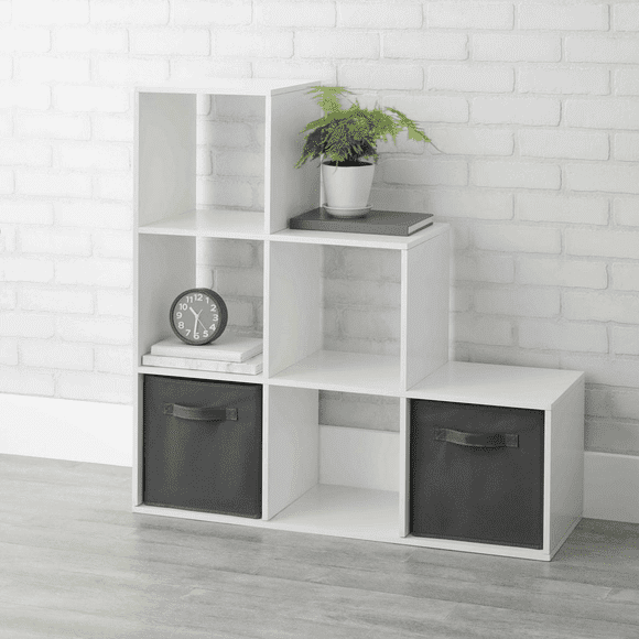 Mainstays 3-2-1 Cube Storage Organizer, White