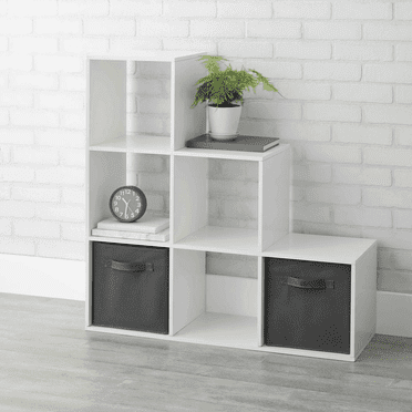 Mainstays 3-2-1 Cube Storage Organizer, White