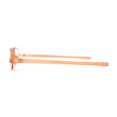 thumbnail image 4 of Adjustable Lens Angle Plastic Rectangular Reading Glasses Peach +1.00, 4 of 4