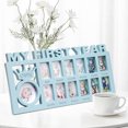 thumbnail image 2 of My First Year Picture Frames Memories Photo Frame Keepsake Picture Frames My First Year Picture Frames Memories Photo Frame  DIY Keepsake Picture Frames Gift For New Mums And Dads, 2 of 7