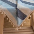 thumbnail image 5 of Nappe à Rayures Colorées Boho en Coton et Lin, Imperméable, Couvre-Table, Décoration de Table pour Salle à Manger, Restaurant, Fête, 5 of 5