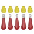 thumbnail image 1 of Unique Bargains 5 Pack 11mm Width Stainless Steel Caulk Nozzle 13.6mm Thread Connect Applicator, 1 of 6