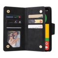 thumbnail image 2 of Case for Google Pixel 4 Magnetic Leather Zipper Wallet Cover Card Holder, 2 of 5