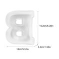thumbnail image 2 of CEHVOM Large Alphabet Epoxy Resin Mould English Letter Silicone Mold 3D Alphabet Letter, 2 of 2