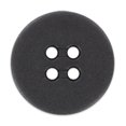 thumbnail image 4 of LA VOGUE 14 mm (0.55 in) 4-Hole bouton - noir, 4 of 6