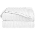 thumbnail image 1 of Unique Bargains Cotton Blanket Decorative Cable Knitted Throw Soft Knit Blankets, 1 of 10