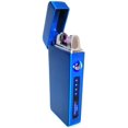 thumbnail image 1 of USB Plasma Lighter Flameless Electric Double ARC Dual Pulse Torch Rechargeable Lithium Power Battery (Infinity - Business Blue), 1 of 6