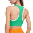 thumbnail image 3 of Womans Bras Pullover Bra Feature V-Neck Full-Figure Bra Style W-1804 Green M, 3 of 5
