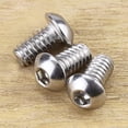 thumbnail image 4 of 3/8-16 x 5/8" Button Head Socket Cap Bolts Screws, 304 Stainless Steel 18-8, Full Thread, Coarse Thread UNC, Allen Hex Drive, 20 PCS, 4 of 4
